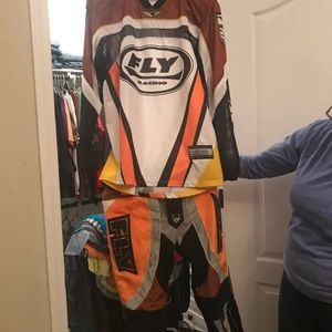 Fly moto racing gear